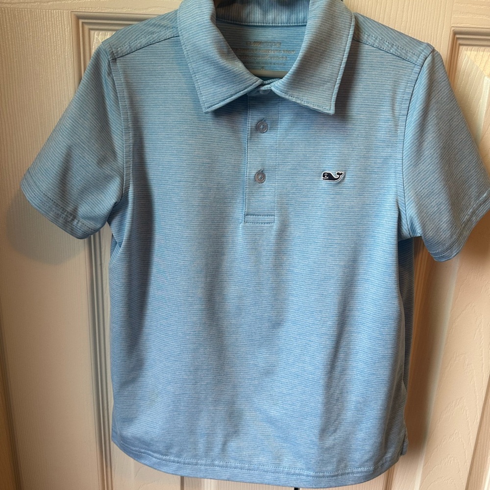 Vineyard Vines Light Blue Kids Polo
